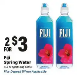 Big Y Fiji Spring Water offer