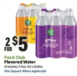 Big Y Food Club Flavored Water offer