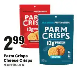 Big Y Parm Crisps Cheese Crisps offer