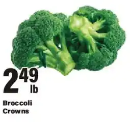 Big Y Broccoli Crowns offer