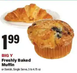 Big Y Big Y Freshly Baked Muffin offer