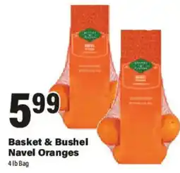 Big Y Basket & Bushel Navel Oranges offer