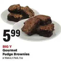 Big Y Big Y Gourmet Fudge Brownies offer