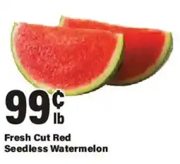 Big Y Fresh Cut Red Seedless Watermelon offer