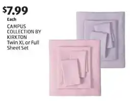 Aldi Campus Collection by Kirkton Sheet Set offer
