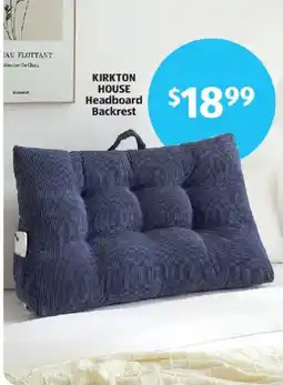 Aldi Kirkton House Headboard Backrest offer