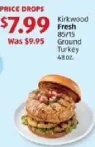 Aldi Kirkwood Fresh Ground Turkey offer