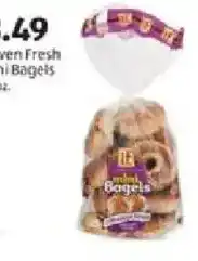 Aldi Baker's Corner mini bagels offer