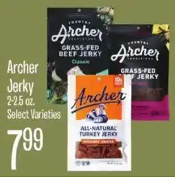 Jewel-Osco Archer jerky offer