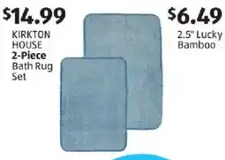 Aldi Kirkton House Bath Rug Set offer