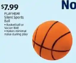 Aldi Playhemi silent sports ball offer