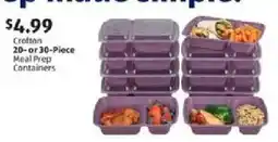 Aldi Crofton meal prep containers offer