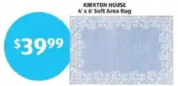 Aldi Kirkton House Soft Area Rug offer