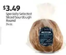 Aldi Specially Selected Sliced Sourdough Round offer