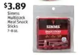 Aldi Simms meat snack sticks offer