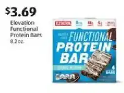 Aldi Elevation functional protein bars offer