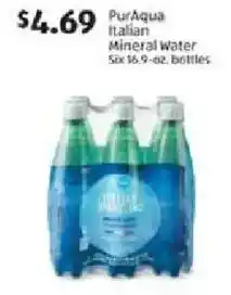 Aldi PurAqua Italian Mineral Water offer