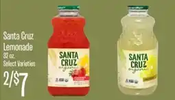 Jewel-Osco Santa Cruz Lemonade offer