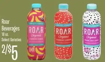 Jewel-Osco Roar Beverages offer