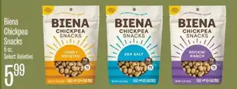 Biena Chickpea Snacks
