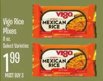 Jewel-Osco Vigo rice mixes offer
