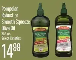Jewel-Osco Pompeian Robust or Smooth Squeeze Olive Oil offer