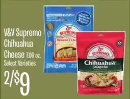 Jewel-Osco V&V Supremo Chihuahua Cheese offer