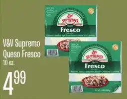 Jewel-Osco V&V Supremo Queso Fresco offer