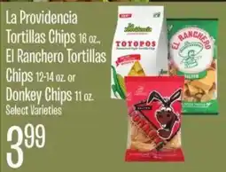 Jewel-Osco La Providencia tortillas chips offer