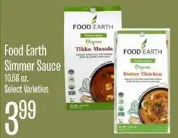 Jewel-Osco Food Earth Simmer Sauce offer