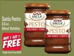 Jewel-Osco Sacla Pesto offer