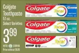 Jewel-Osco Colgate toothpaste offer