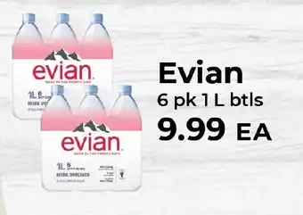 Sunset Foods Evian offer