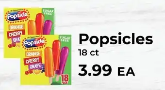 Sunset Foods Popsicles offer
