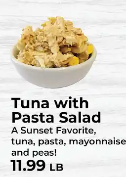 Sunset Foods Tuna with Pasta Salad offer