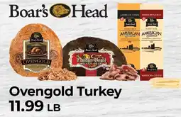 Sunset Foods Boar's Head Ovengold Turkey offer