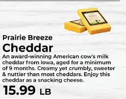 Sunset Foods Prairie Breeze Cheddar offer