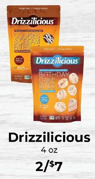 Sunset Foods Drizzilicious birthday cake bites offer