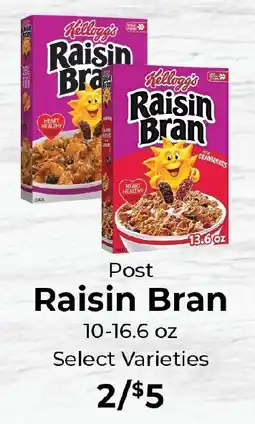 Sunset Foods Post Raisin Bran offer