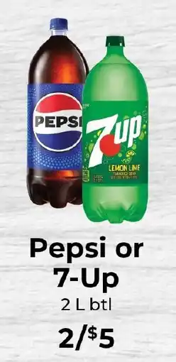 Sunset Foods Pepsi or 7-Up offer