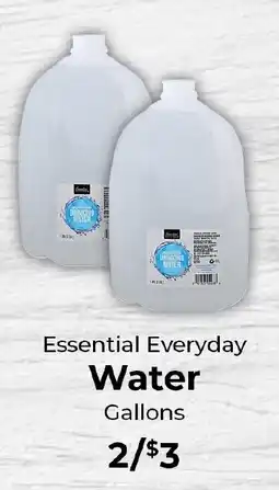 Sunset Foods Essential Everyday Water Gallons offer