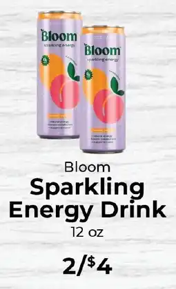 Sunset Foods Bloom Sparkling Energy Drink offer