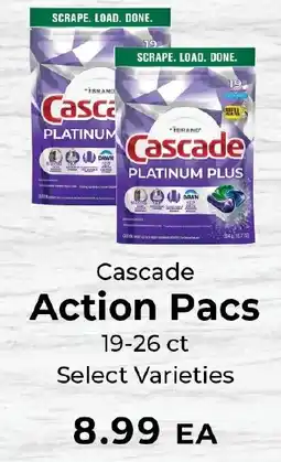 Sunset Foods Cascade Action Pacs offer