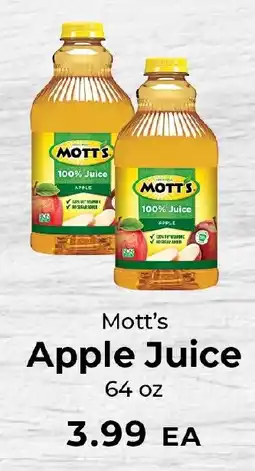 Sunset Foods Mott's Apple Juice offer
