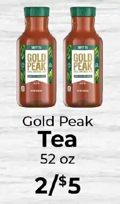 Sunset Foods Gold Peak Tea offer