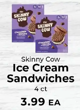 Sunset Foods Skinny Cow Ice Cream Sandwiches offer