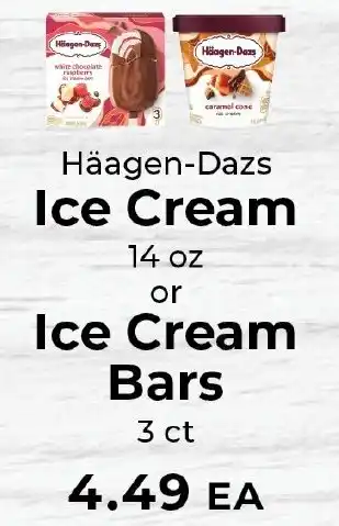 Sunset Foods Häagen-Dazs Ice Cream or Bars offer