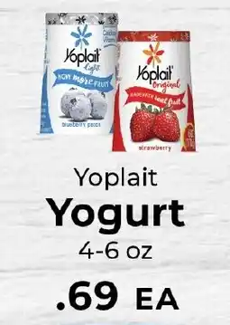 Sunset Foods Yoplait Yogurt offer