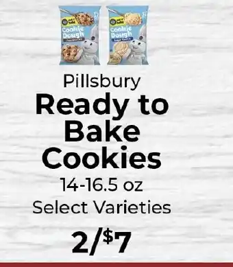 Sunset Foods Pillsbury Ready to Bake Cookies offer
