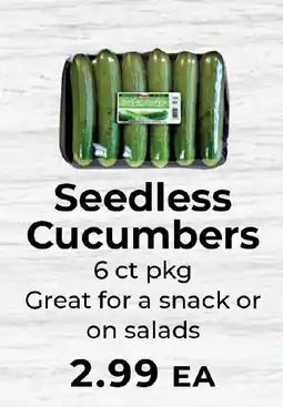 Sunset Foods Seedless Cucumbers offer